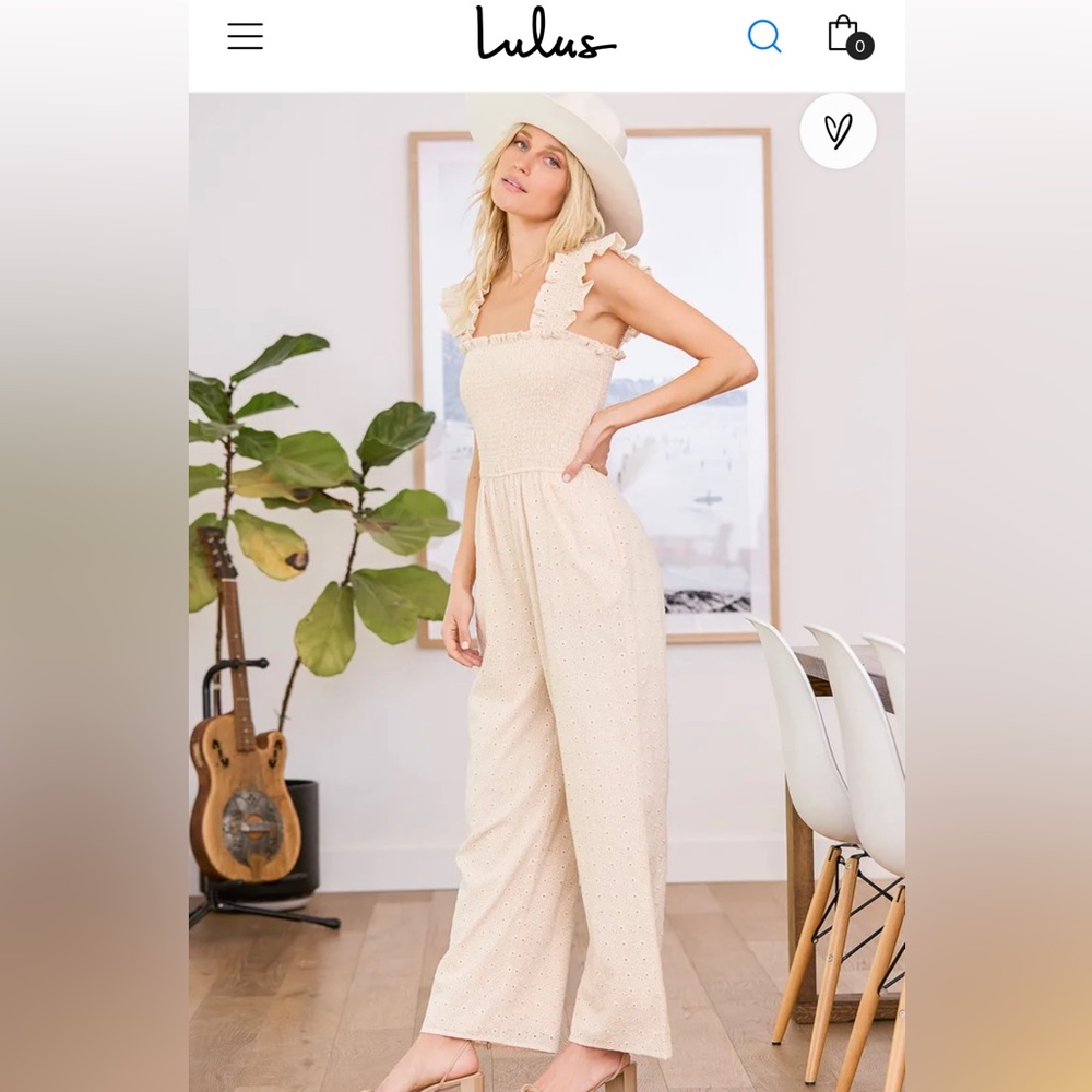 NWT. Lulu’s jumpsuit